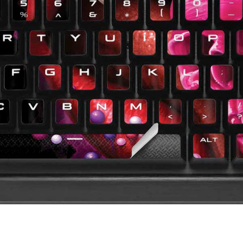 Vampire Skull Lollypop by Sarah Richter K95 RGB PLATINUM Mechanical Gaming Keyboard Skin