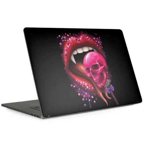 Vampire Skull Lollypop by Sarah Richter Apple MacBook Pro 15-inch Skin