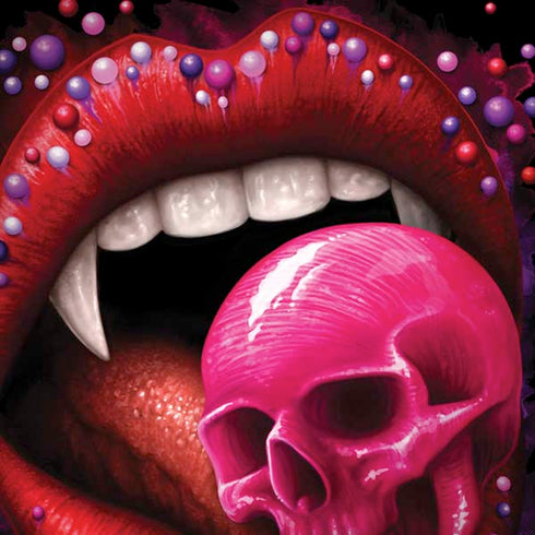 Vampire Skull Lollypop by Sarah Richter Moto G6 Skin