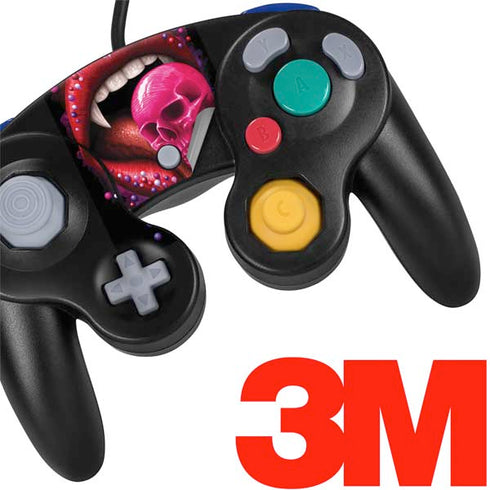 Vampire Skull Lollypop by Sarah Richter Nintendo GameCube Controller Skin