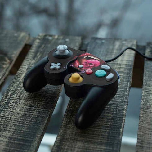 Vampire Skull Lollypop by Sarah Richter Nintendo GameCube Controller Skin