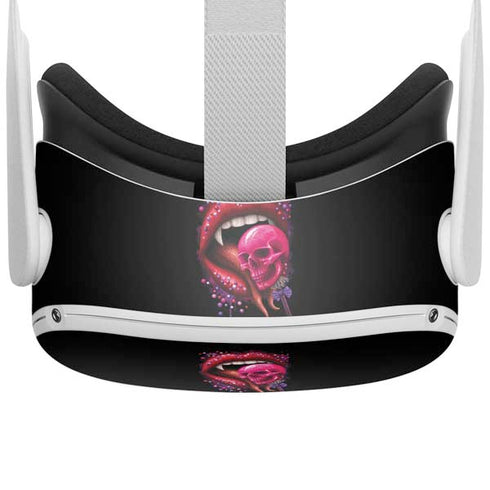 Vampire Skull Lollypop by Sarah Richter Oculus Quest 2 Skin