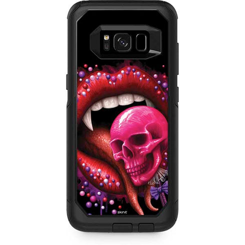 Vampire Skull Lollypop by Sarah Richter Otterbox Commuter Galaxy Skin