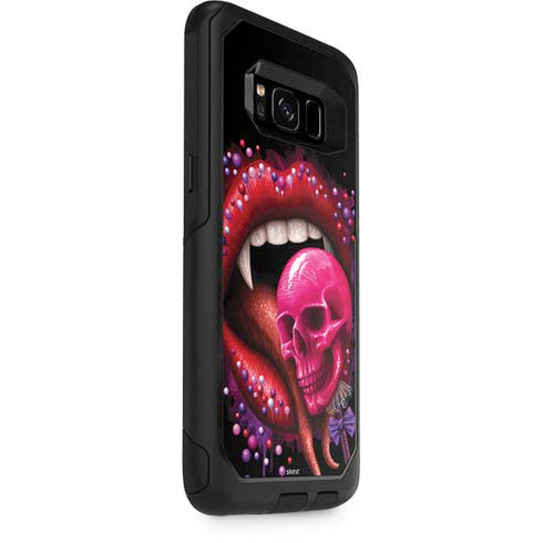 Vampire Skull Lollypop by Sarah Richter Otterbox Commuter Galaxy Skin