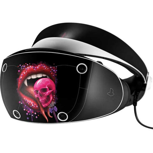 Vampire Skull Lollypop by Sarah Richter PlayStation VR2 Skin