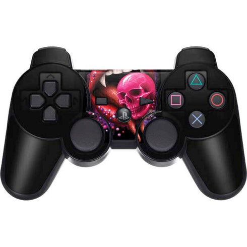 Vampire Skull Lollypop by Sarah Richter PS3 Dual Shock wireless controller Skin