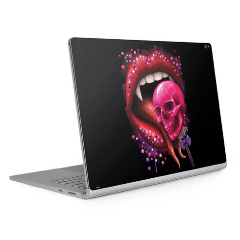 Vampire Skull Lollypop by Sarah Richter Surface Book 2 15in Skin