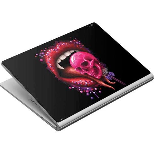 Vampire Skull Lollypop by Sarah Richter Surface Book Skin