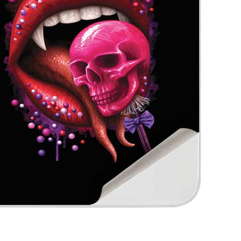 Vampire Skull Lollypop by Sarah Richter Surface Duo Skin