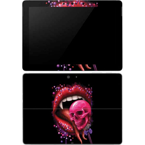 Vampire Skull Lollypop by Sarah Richter Surface Go Skin