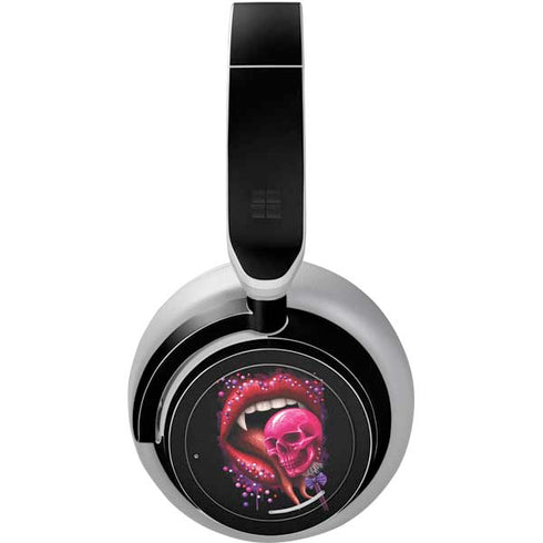 Vampire Skull Lollypop by Sarah Richter Surface Headphones Skin