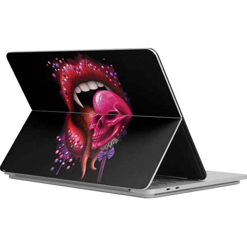 Vampire Skull Lollypop by Sarah Richter Surface Laptop Studio Skin