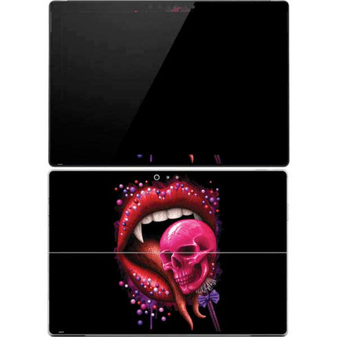 Vampire Skull Lollypop by Sarah Richter Surface Pro 4 Skin