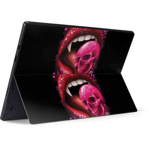 Vampire Skull Lollypop by Sarah Richter Surface Pro 6 Skin