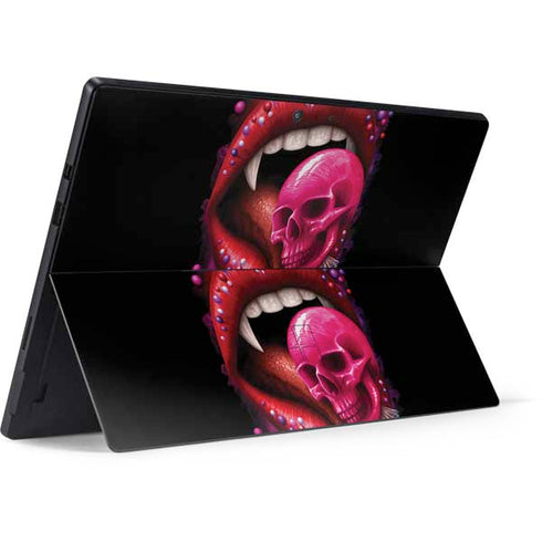 Vampire Skull Lollypop by Sarah Richter Surface Pro 7 Skin