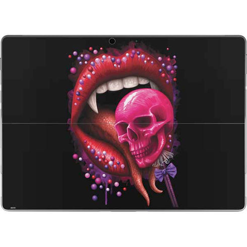 Vampire Skull Lollypop by Sarah Richter Surface Pro 8 Skin