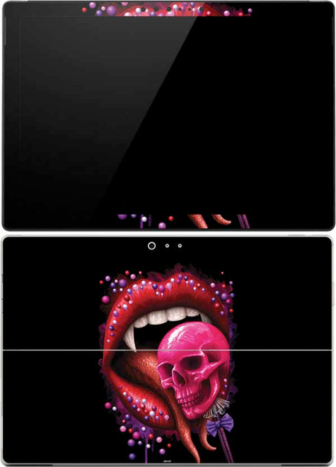 Vampire Skull Lollypop by Sarah Richter Surface Pro (2017) Skin