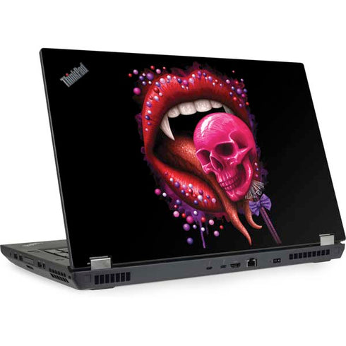 Vampire Skull Lollypop by Sarah Richter Lenovo ThinkPad Skin