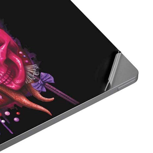 Vampire Skull Lollypop by Sarah Richter Universal Laptop 12in (9.8 x 6.8in) Skin