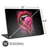 Vampire Skull Lollypop by Sarah Richter Universal Laptop 16in (13 x 9.4in) Skin