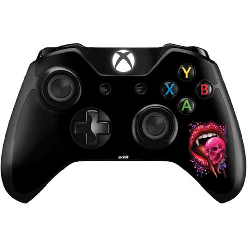 Vampire Skull Lollypop by Sarah Richter Xbox One Controller Skin