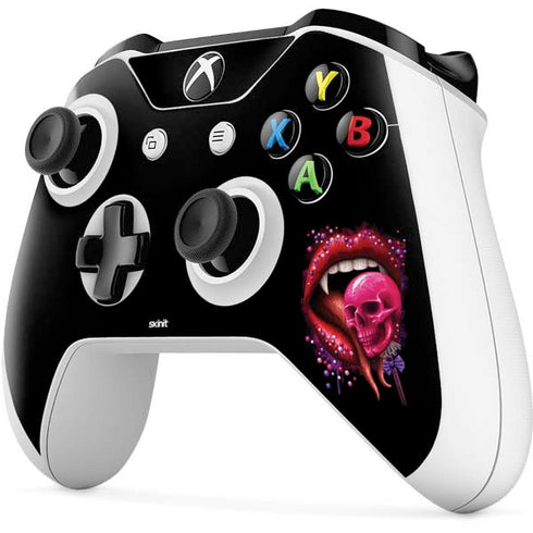 Vampire Skull Lollypop by Sarah Richter Xbox One S All-Digital Edition Bundle Skin