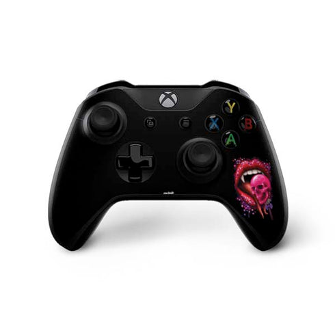Vampire Skull Lollypop by Sarah Richter Xbox One X Controller Skin