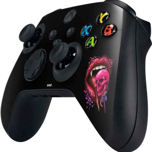 Vampire Skull Lollypop by Sarah Richter Xbox Series X Controller Skin