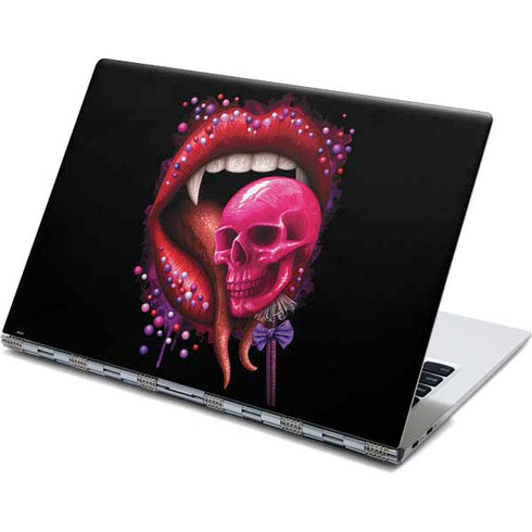 Vampire Skull Lollypop by Sarah Richter Yoga 910 2-in-1 14in Touch-Screen Skin