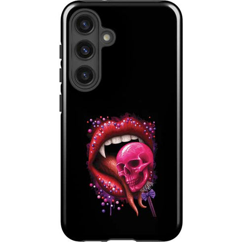 Vampire Skull Lollypop by Sarah Richter Galaxy S24 Plus Impact Case