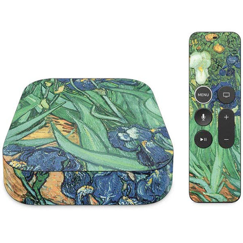 Vincent Van Gogh Irises Apple TV Skin