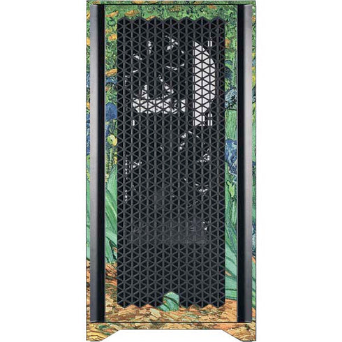 Vincent Van Gogh Irises Corsair 4000D Tempered Glass Mid-Tower ATX Case Skin