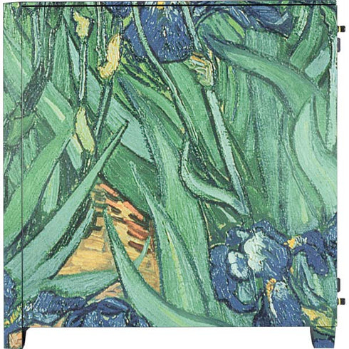 Vincent Van Gogh Irises Corsair 4000D Tempered Glass Mid-Tower ATX Case Skin
