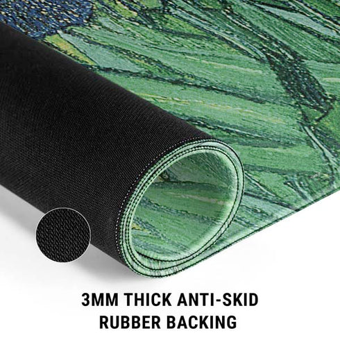 van Gogh - Irises by Van Gogh Gaming Mouse Pad