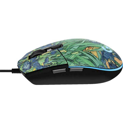 van Gogh - Irises by Van Gogh G203 Prodigy RGB Wired Gaming Mouse Skin