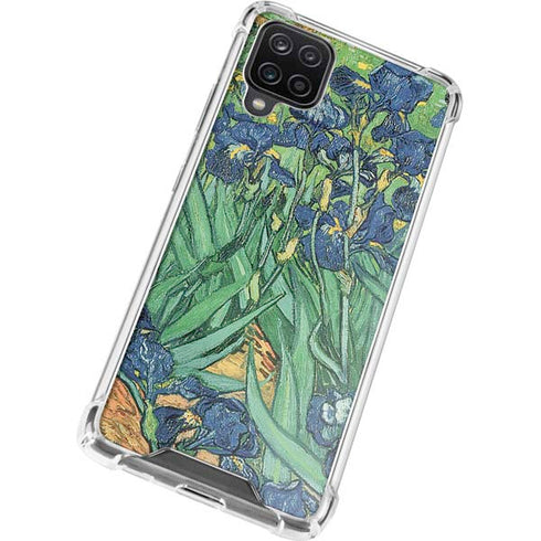 Vincent Van Gogh Irises Galaxy A12 Clear Case