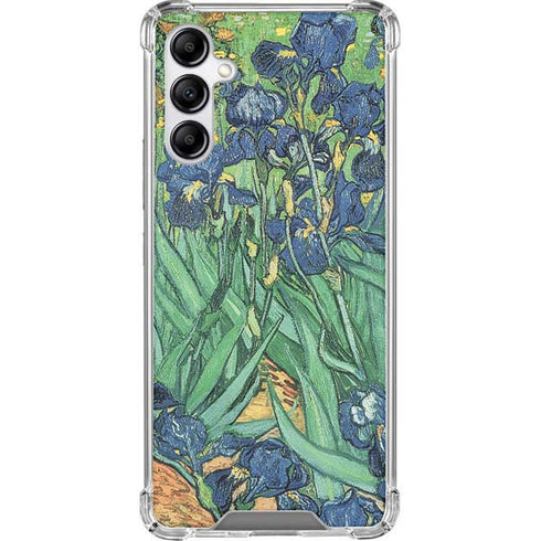 Vincent Van Gogh Irises Galaxy A14 5G Clear Case