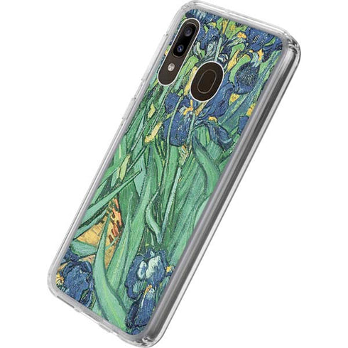 Vincent Van Gogh Irises Galaxy A20 Clear Case