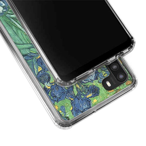 Vincent Van Gogh Irises Galaxy A21 Clear Case
