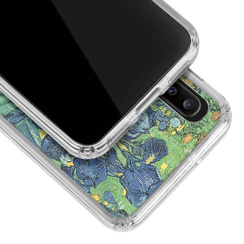 Vincent Van Gogh Irises Galaxy A30 Clear Case