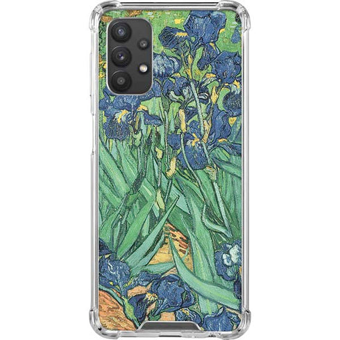 Vincent Van Gogh Irises Galaxy A32 5G Clear Case