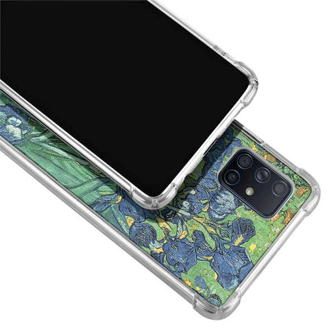 Vincent Van Gogh Irises Galaxy A51 5G Clear Case