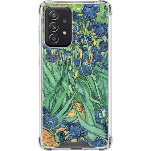 Vincent Van Gogh Irises Galaxy A52 5G Clear Case