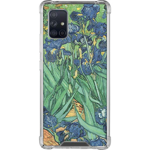 Vincent Van Gogh Irises Galaxy A71 5G Clear Case