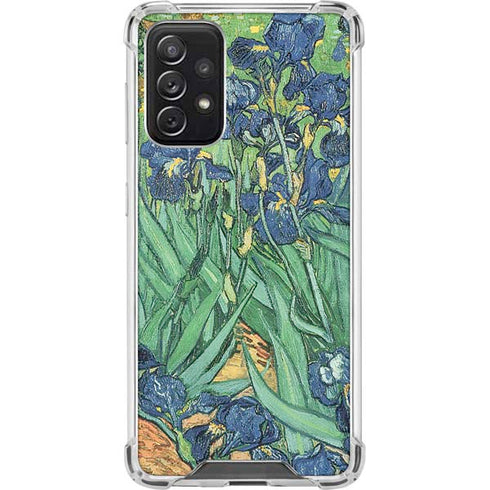 Vincent Van Gogh Irises Galaxy A72 5G Clear Case