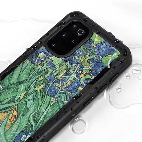 Vincent Van Gogh Irises Galaxy S20 Plus Waterproof Case