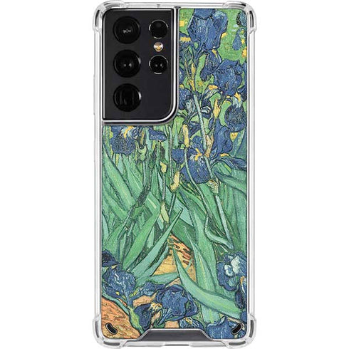Vincent Van Gogh Irises Galaxy S21 Ultra 5G Clear Case