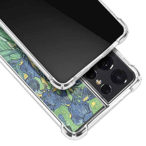 Vincent Van Gogh Irises Galaxy S21 Ultra 5G Clear Case