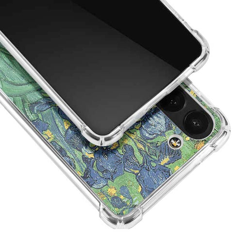 Vincent Van Gogh Irises Galaxy S23 Plus Clear Case