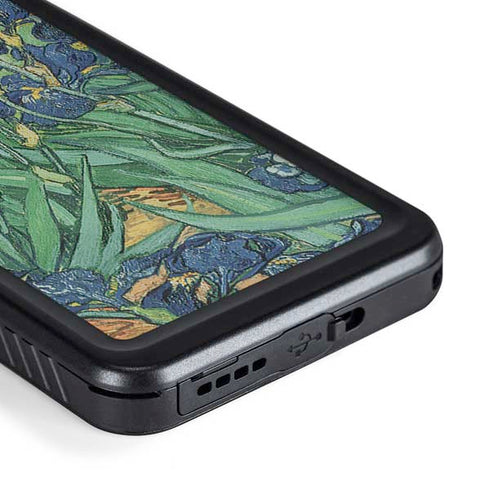 Vincent Van Gogh Irises Galaxy S23 Plus Waterproof Case